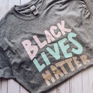 Black Lives Matter Pastel T-shirt